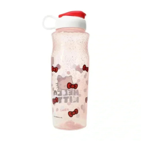 🆕 Hello Kitty® Glitter Water Bottle 30oz🆕 - Picture 2 of 7